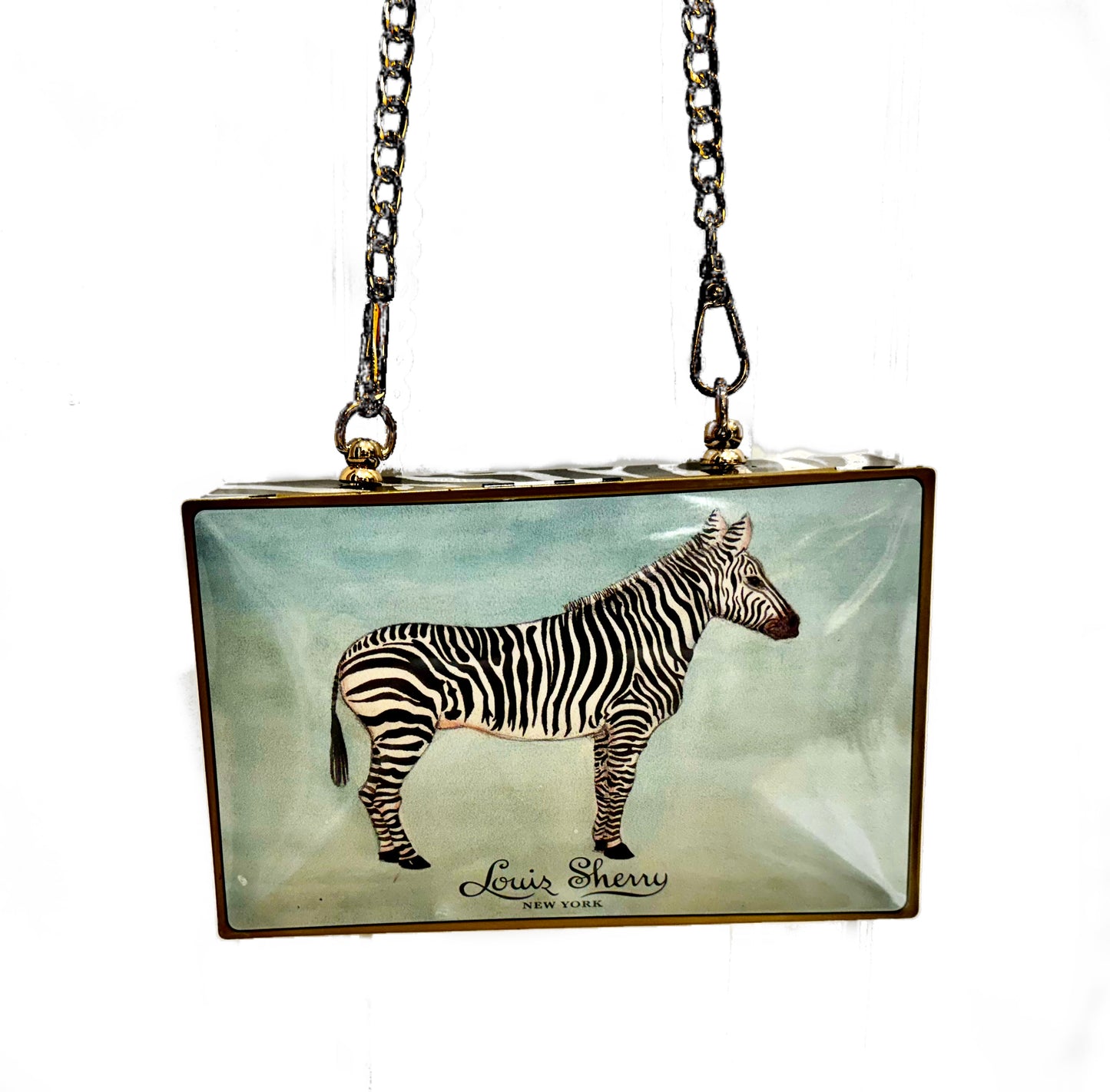 Zebra Evening Purse